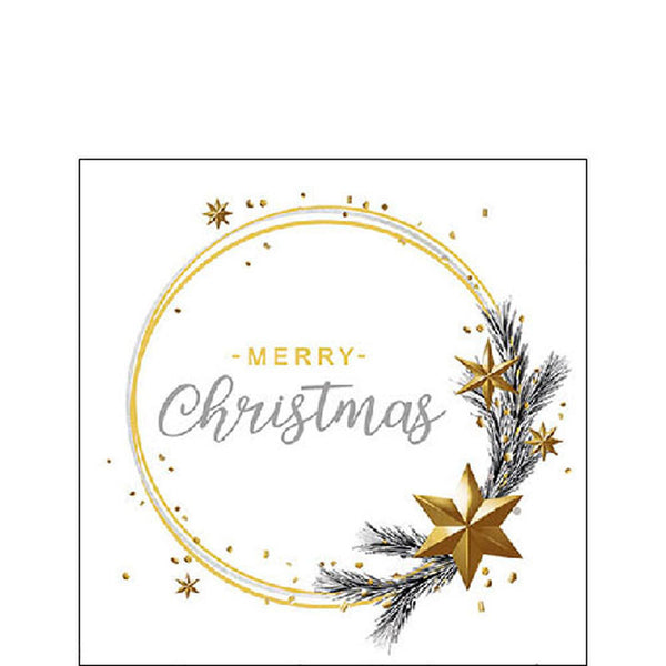 Ambiente Paper Cocktail Napkins - Wishing Ring (Pack of 20) image 0