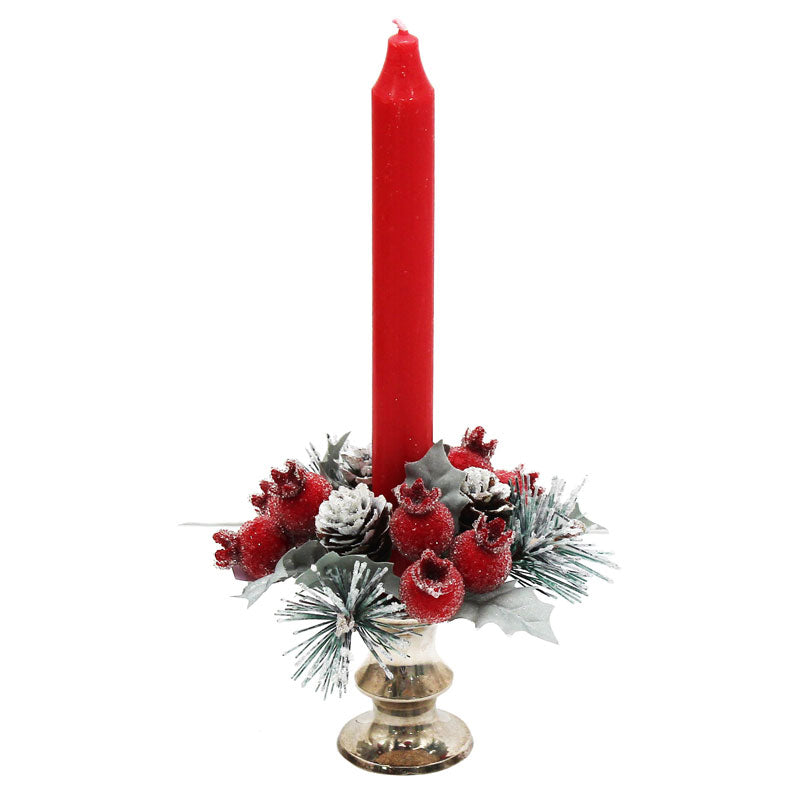 Peggy Wilkins Winter Frost Candle Ring (1") image 0