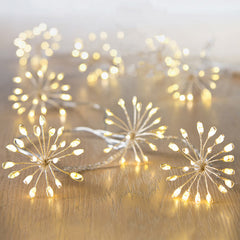Premier Multi-Action LED ULTRABRIGHTS STARBURST with Timer - Warm White image 0
