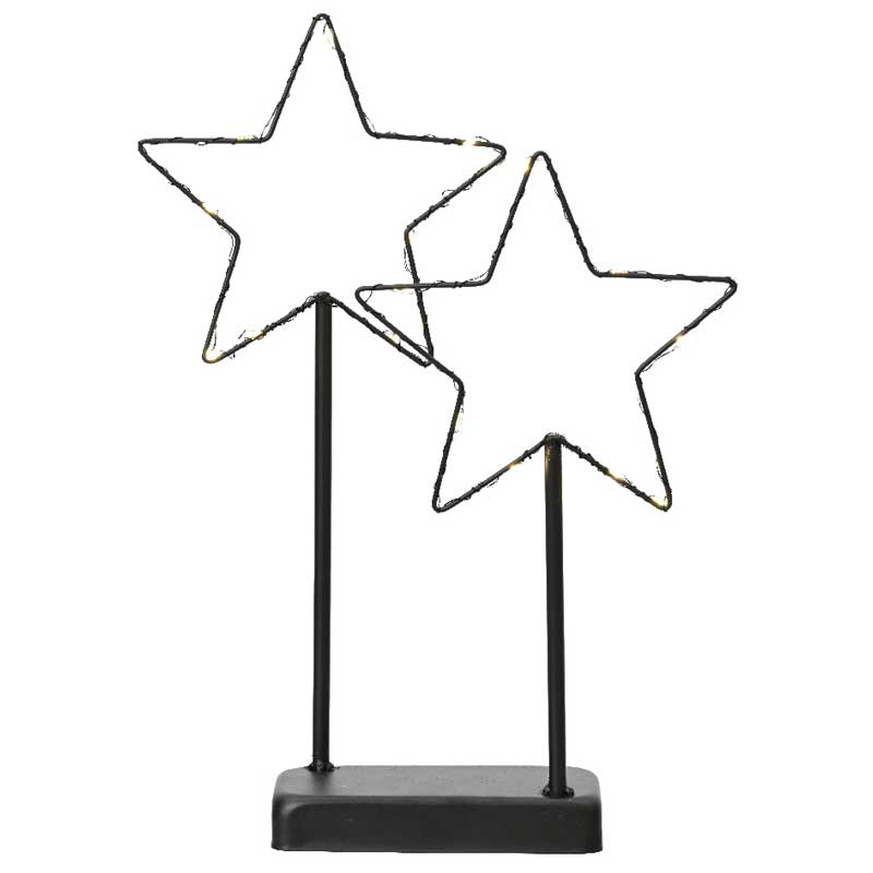Lumineo Micro LED Metal Star Frame Light image 0