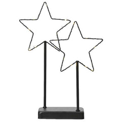 Lumineo Micro LED Metal Star Frame Light image 0