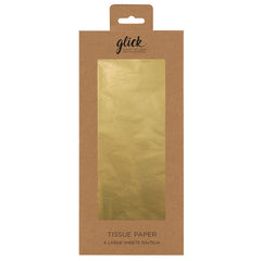 Glick Gold Tissue Paper (Pack of 4) image 0