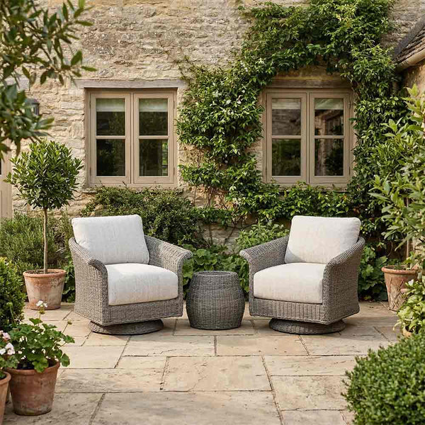 Orchard Life Mulberry Swivel Barrel Set (Grey Weave) image 3