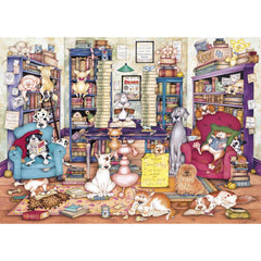 Gibsons Bark's Books 1000 Piece Jigsaw Puzzle image 0