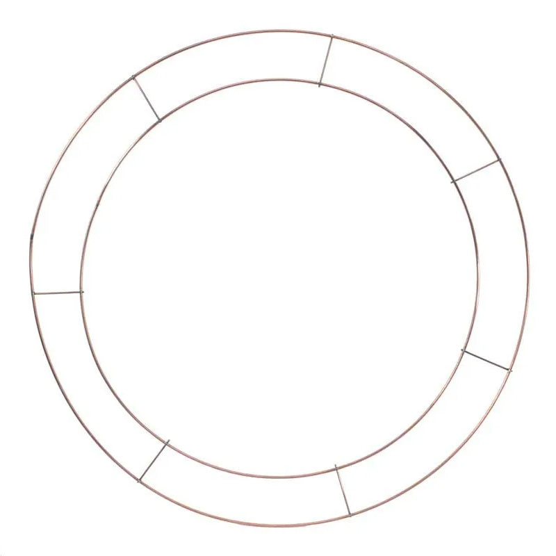 Flat Metal Wreath Frame image 0