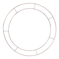 Flat Metal Wreath Frame image 0