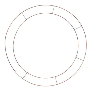 Flat Metal Wreath Frame image 0