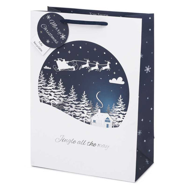 Tom Smith Winter Wonderland Large Gift Bag image 0