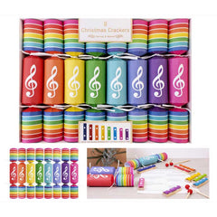 Harvey & Mason 8 Xylophone Christmas Crackers image 0
