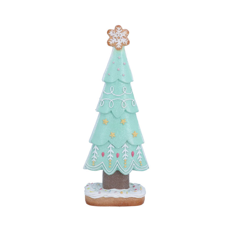Gisela Graham Pastel Green Gingerbread Tree image 0
