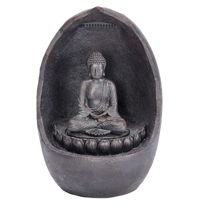 Smart Solar Buddha Water Fountain image 0