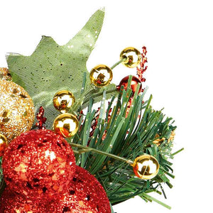 Premier Red & Gold Glitter Ball Pick image 1