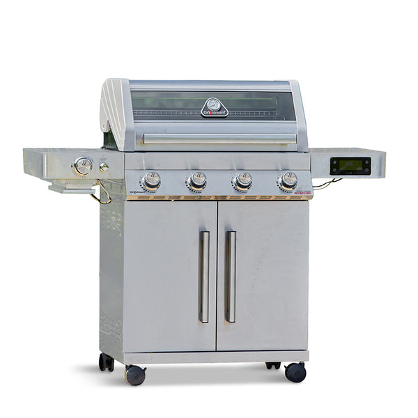 Grillstream Gourmet 4 Burner Hybrid Barbecue with Steak Shelf image 7