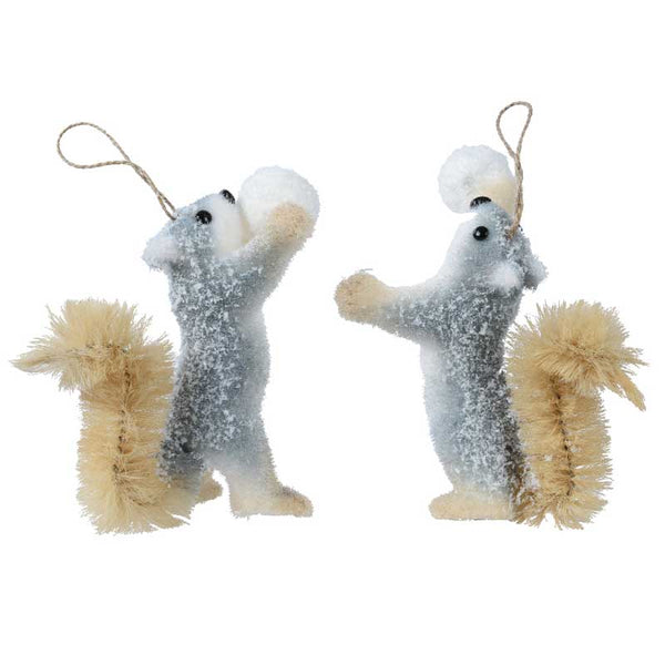 Decoris Squirrel with Snowball (Assorted Designs) image 0