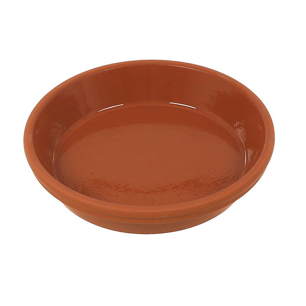 Woodlodge Spang Terracotta Glazed Saucer - 29cm image