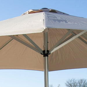 Bramblecrest Monte Carlo 6 Seat Garden Dining Set with Round Table, Parasol & Base image 3