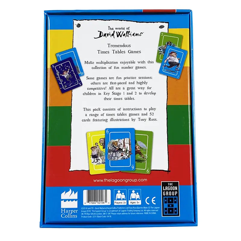 David Walliams Billionaire Boy's Tremendous Times Tables Games image 0