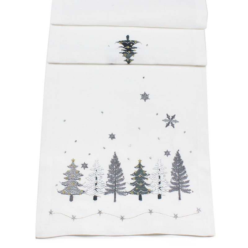 Peggy Wilkins Metallic Tree Table Runner image 0