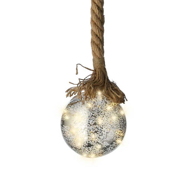 Lumineo Micro LED Hanging Glass Ball image 0