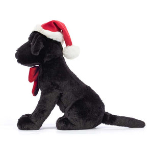 Jellycat Winter Warmer Pippa Black Labrador image 1