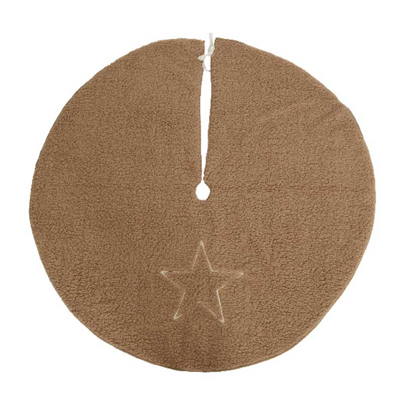 Neutral Tree Skirt with Star (Assorted Designs) image 0