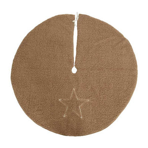 Neutral Tree Skirt with Star (Assorted Designs) image 1