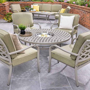 Hartman Buxton 4 Seat Cosy Fire Pit Lounge Set image 3