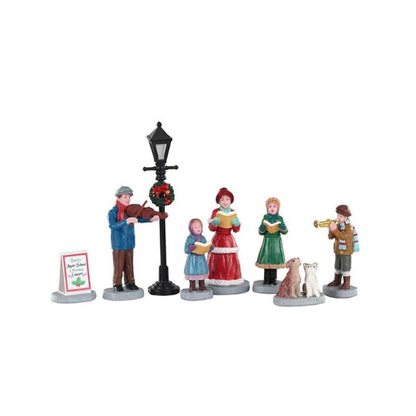 Lemax Baily's Music School Carolers (Set of 8) image 0