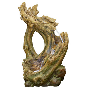 Easy Fountain Knotted Willow Falls Water Feature with LED Lights image 3