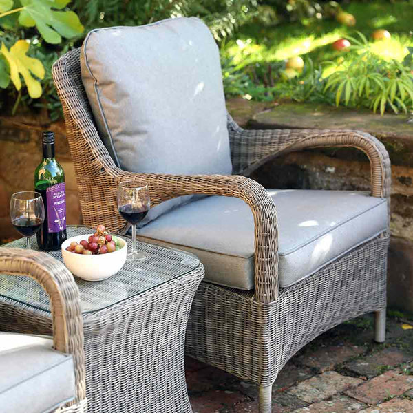 Supremo Verona Deluxe 2-Seat In-between Lounge Set with Footstools image 7