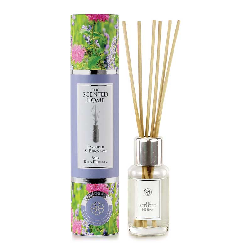 The Scented Home Lavender & Bergamot Mini Reed Diffuser image 0