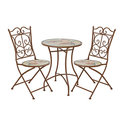 Aberdeen Mosaic Stone Bistro Set image 0