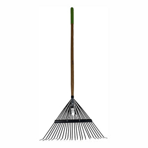 AMES Flat Tine Leaf Rake Carbon Steel image 0