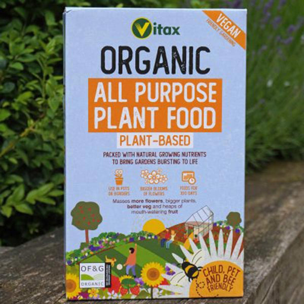 Vitax Organic All Purpose Plant Food Pellets 0.9kg box image 1