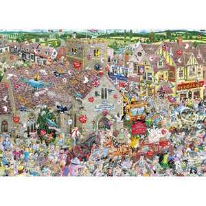 Gibsons I Love Weddings 1000 Piece Jigsaw Puzzle image 0
