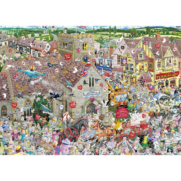 Gibsons I Love Weddings 1000 Piece Jigsaw Puzzle image 0