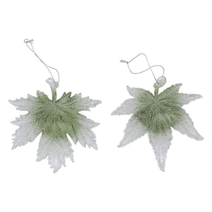 Gisela Graham Green Hanging Leaf (Assorted Designs) image 0