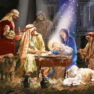 Ling Design Large Deluxe Cards - Nativity Scenes (Pack of 12) image 2