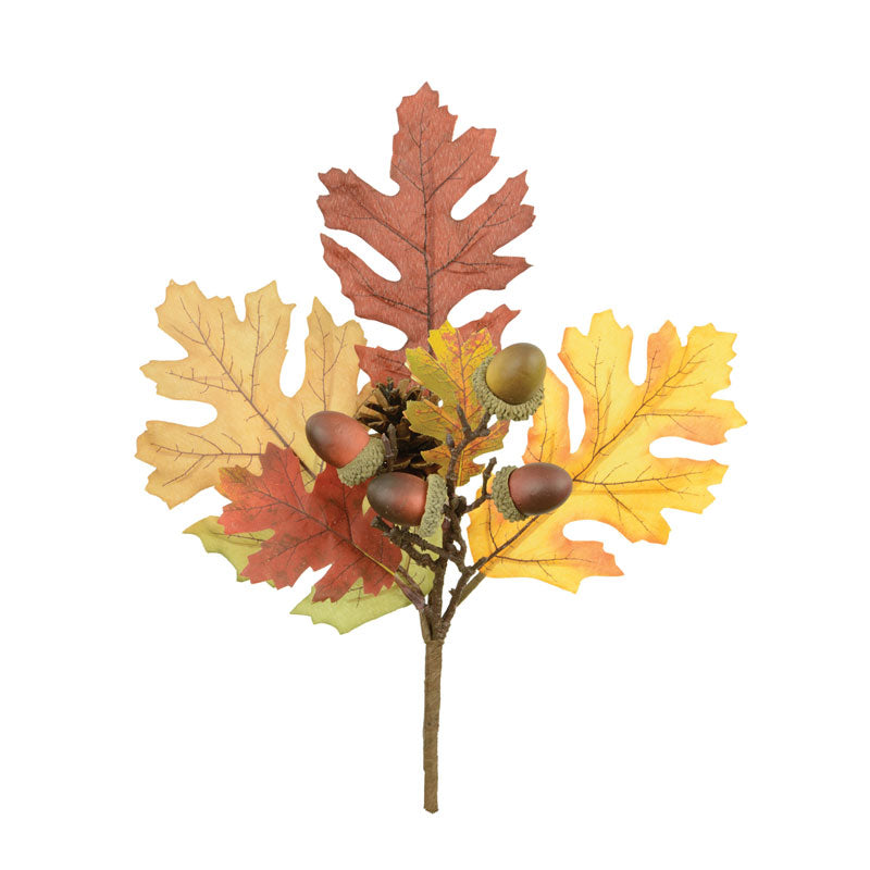 Floralsilk Autumn Oak Pick image 0
