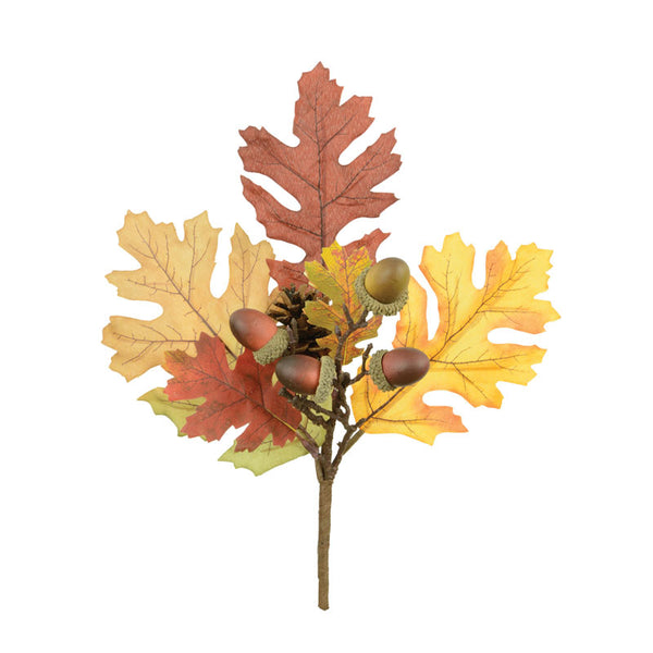 Floralsilk Autumn Oak Pick image 0