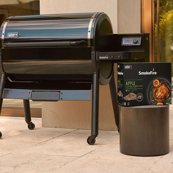 Weber SmokeFire Apple All-Natural Hardwood Pellets, 8kg image 1