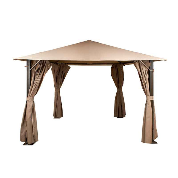 Glendale Venice Square Gazebo in Mocha (2.5m x 2.5m) image 3