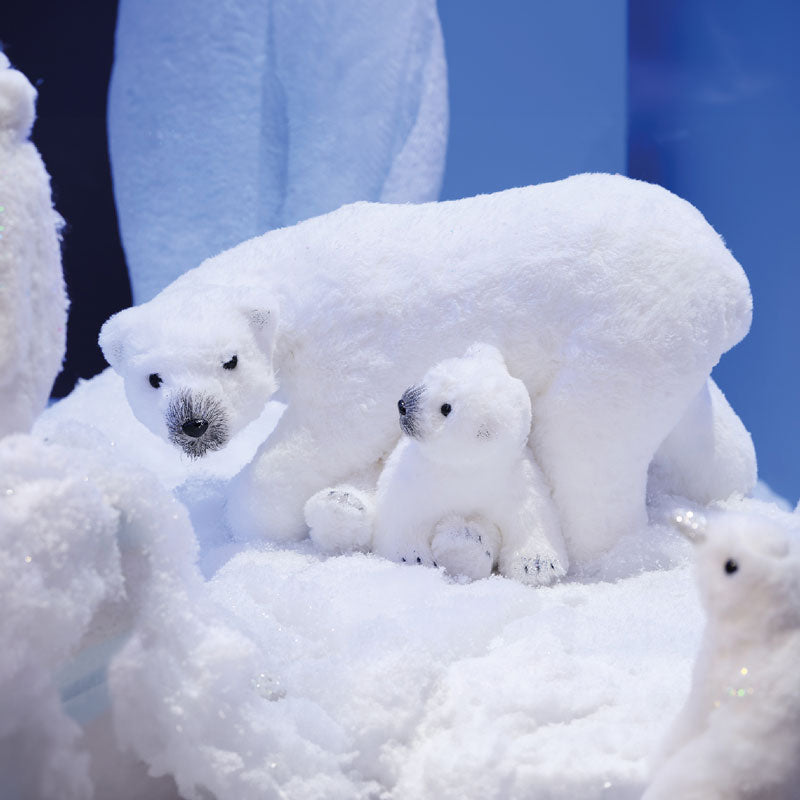 Decoris White Bear with Cub image 0