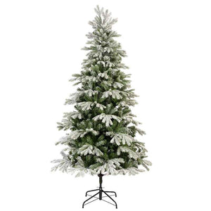 Everlands Frosted Green Sunndal Fir Artificial Christmas Tree - 8ft image 5