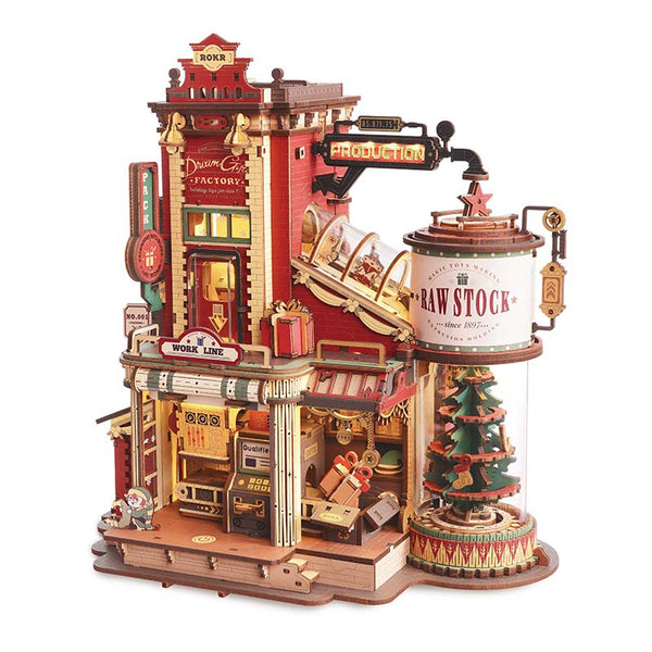 ROKR Dream Gift Factory 3D Puzzle Music Box image 0