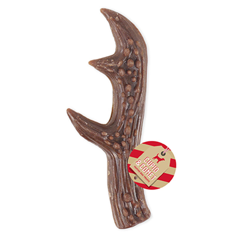 Cupid & Comet Venison Flavour Antler Treat for Dogs, Single - Assorted image 0