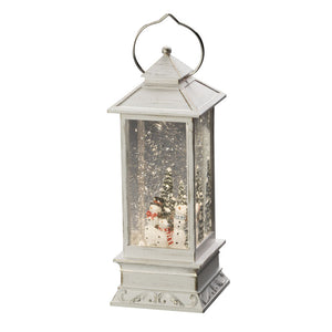 Konstsmide LED White Water Lantern with Snowman image 3