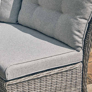 LG Outdoor St Tropez Round Modular Garden Set in Stone with Gas Firepit image 6