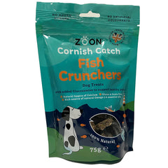 Zoon Cornish Catch Fish Crunchers Dog Treats image 0