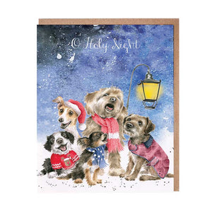 Wrendale Designs Notecard Pack - O Holy Night (Pack of 8) image 1